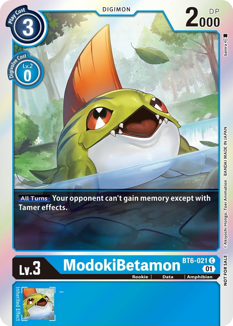 [BT6-021 / alt-1] ModokiBetamon - Game.kiwi