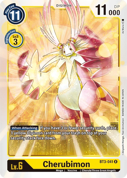 Digimon Kartenspiel Sammelkarte BT3-041 Cherubimon