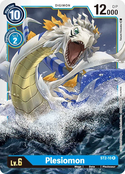 Digimon Kartenspiel Sammelkarte ST2-10 Plesiomon