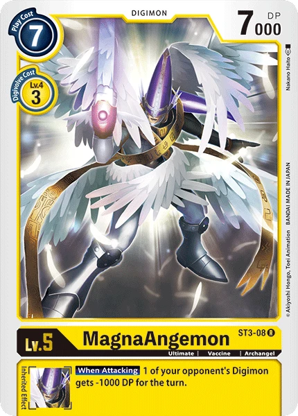 Digimon Kartenspiel Sammelkarte ST3-08 MagnaAngemon