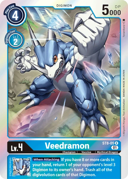 Digimon Kartenspiel Sammelkarte ST8-05 Veedramon