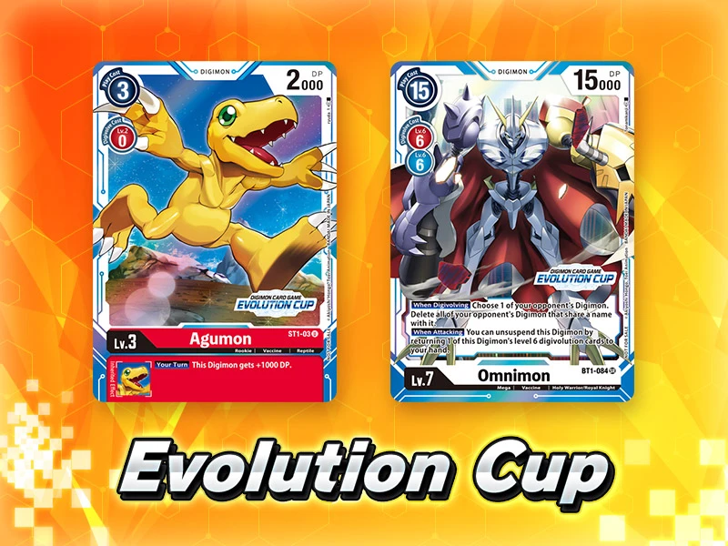 Evolution Cup Preiskarten