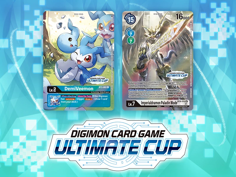 Banner des Digimon Card Game Upltimate Cup