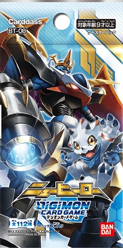 Japanisches Booster des Digimon Card Game Set BT8