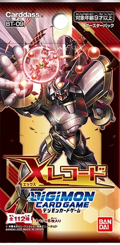 Japanisches Booster des Digimon Card Game Set BT9