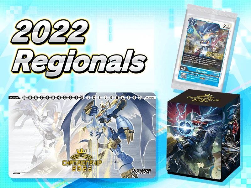 Digimon Card Game Reginals 2022 Banner