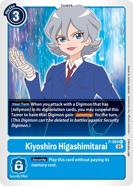 Digimon Card Game Sammelkarte P-064 Kiyoshiro Higashimitarai
