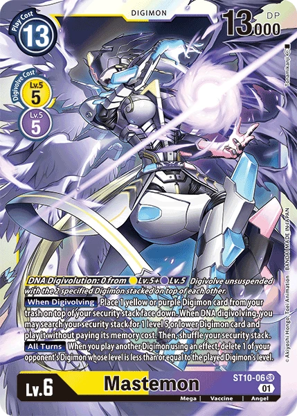 Digimon Card Game Sammelkarte ST10-06 Mastemon