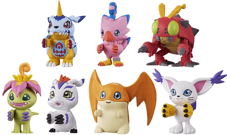 Digimon Tamers Adeventure Box Figuren