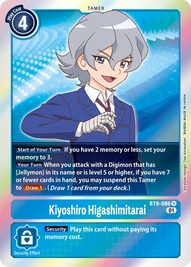 Digimon Card Game Sammelkarte BT9-086 Kiyoshiro Higashimitarai
