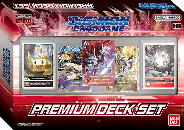 Digimon Card Game PD-01 Premium Deck Set