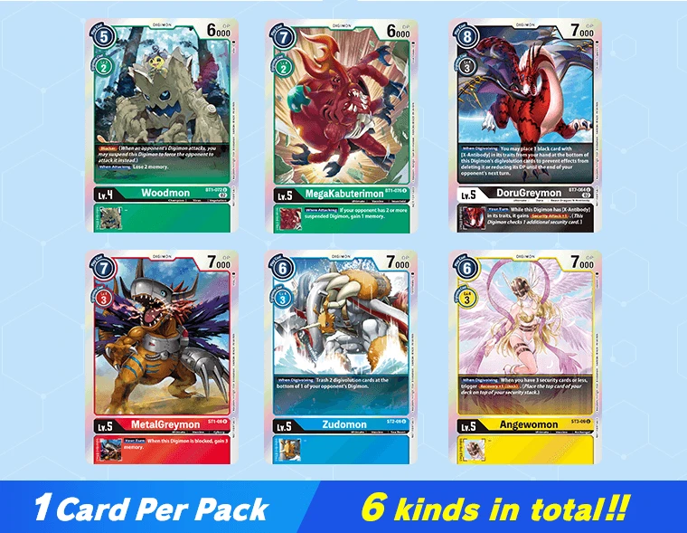 Digimon Card Game Tournament Pack Volume 6 - Participation Karten