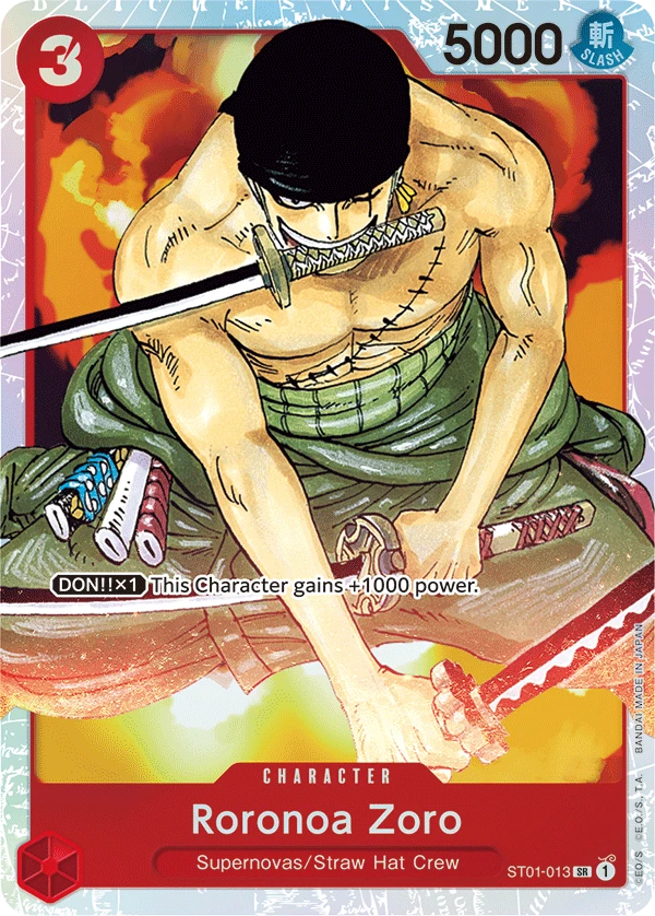 One Piece Card Game - Zoro ST1-013