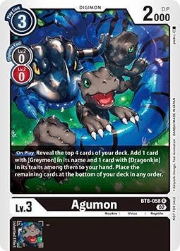 Digimon Card Game Agumon Pre-Release Alt-Art