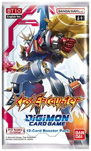 Digimon Card Game BT-10: XROS Encounter Booster Pack