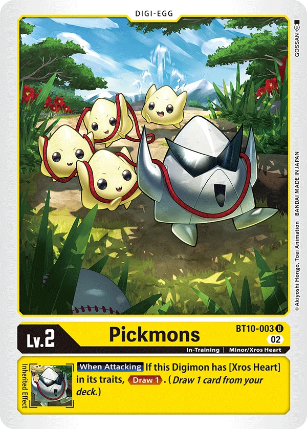 Digimon Card Game Sammelkarte BT10-003 Pickmons