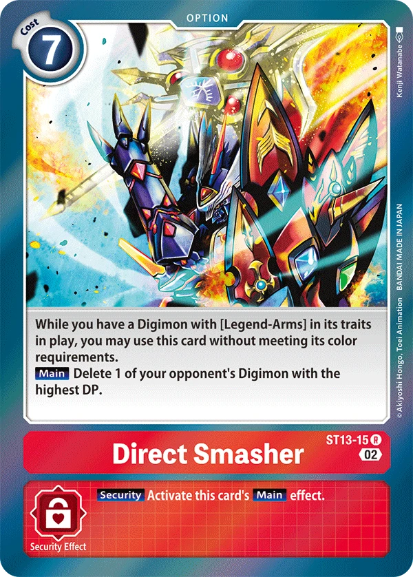 Digimon Card Game Sammelkarte ST13-15 Direct Smasher