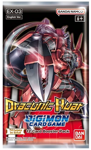 Digimon Card Game Booster Pack EX-03 Dragonic Roar Produktbild
