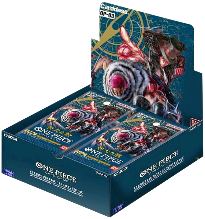 One Piece Card Game OP-3 Pillars of Strength Booster Display Box
