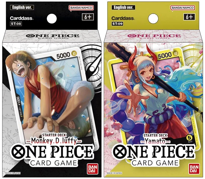 One Piece Card Game ST-8 und ST-9 Starter decks