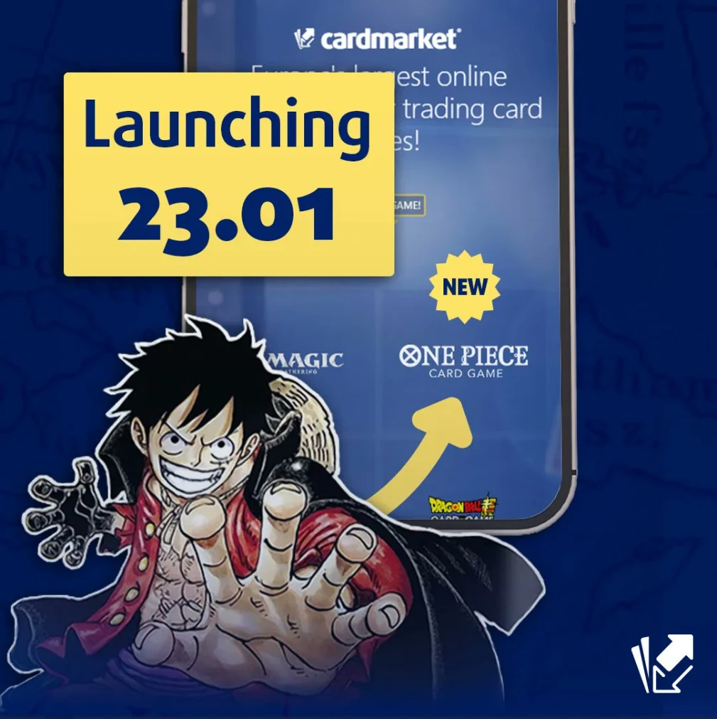 One Piece Card Game - Cardmarket Launch Banner