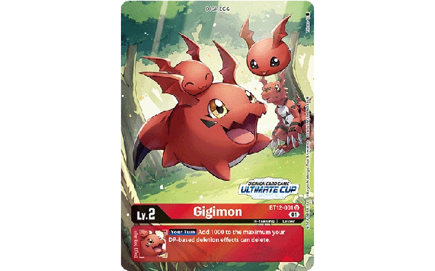 Digimon Card Game Ultimate Cup 2023 Gigimon Promo