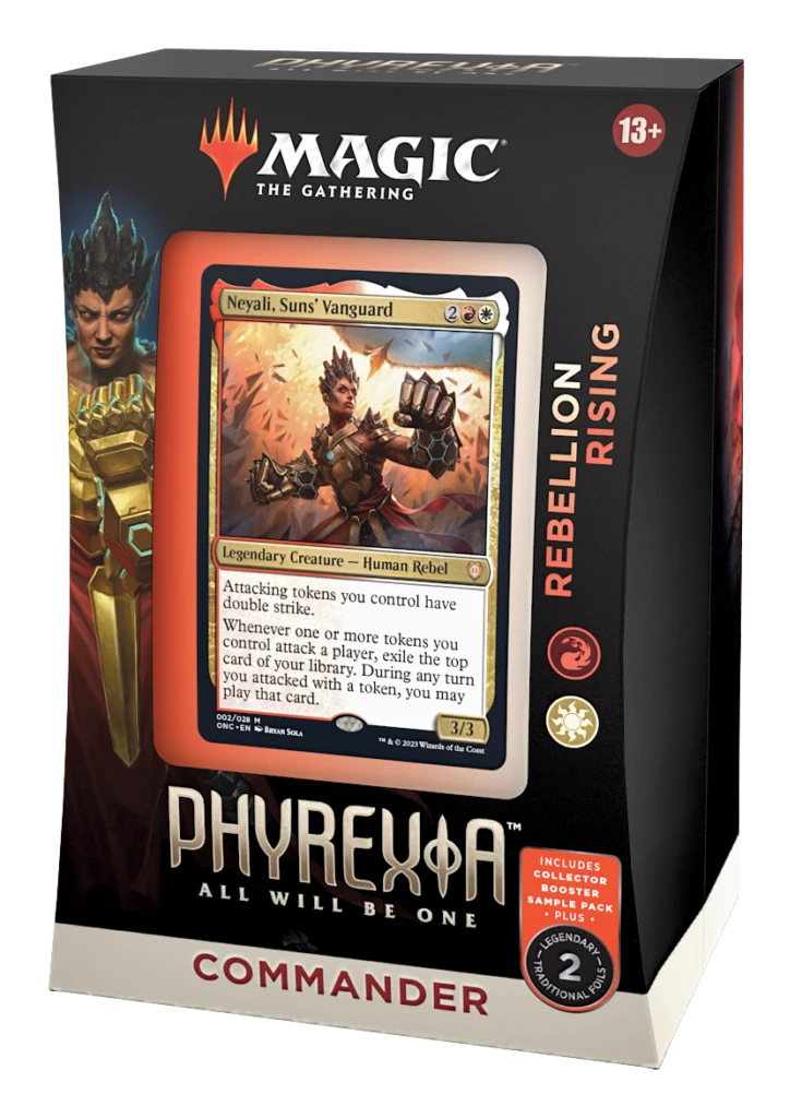MTG Phyrexia All Will Be One Rebellion Rising Commander Decks Englisch