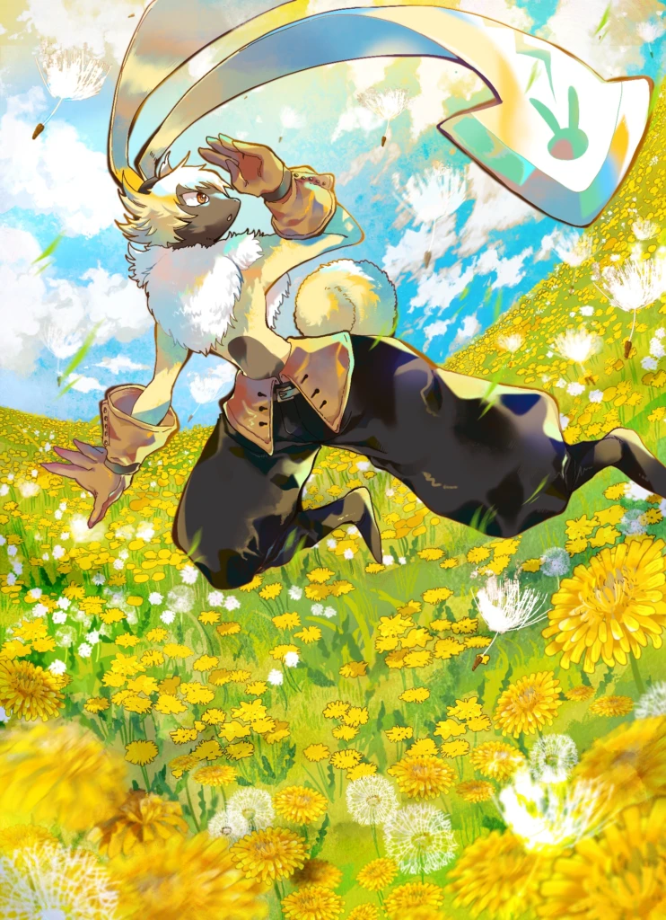 SymbareAngoramon Eintrag für die Digimon Artist Illustration Competition 2023