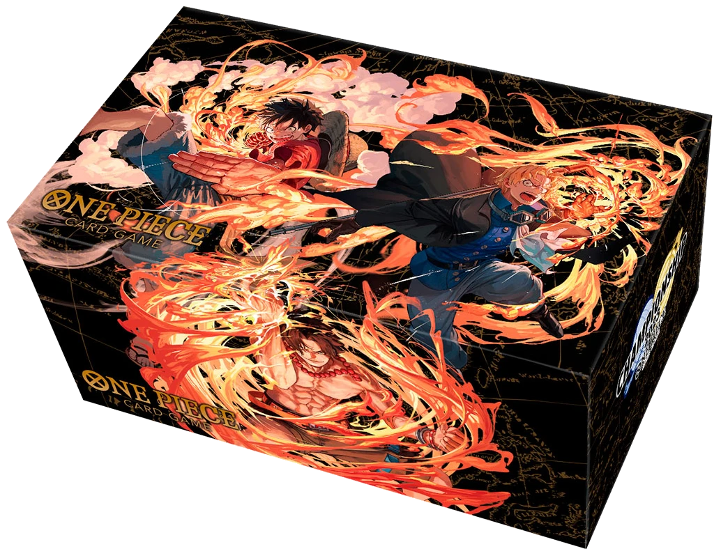One Piece Card Game Special Goods Set Ace/Sabo/Luffy Storage Box