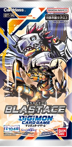 Digimon Card Game BT-14 Blast Ace Booster Japanisch Vorschau