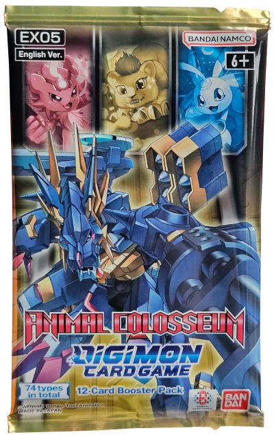 EX-5 Animal Colosseum Booster Digimon Card Game