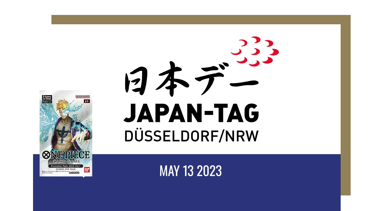 One Piece Card Game auf dem Japantag 2023 Banner