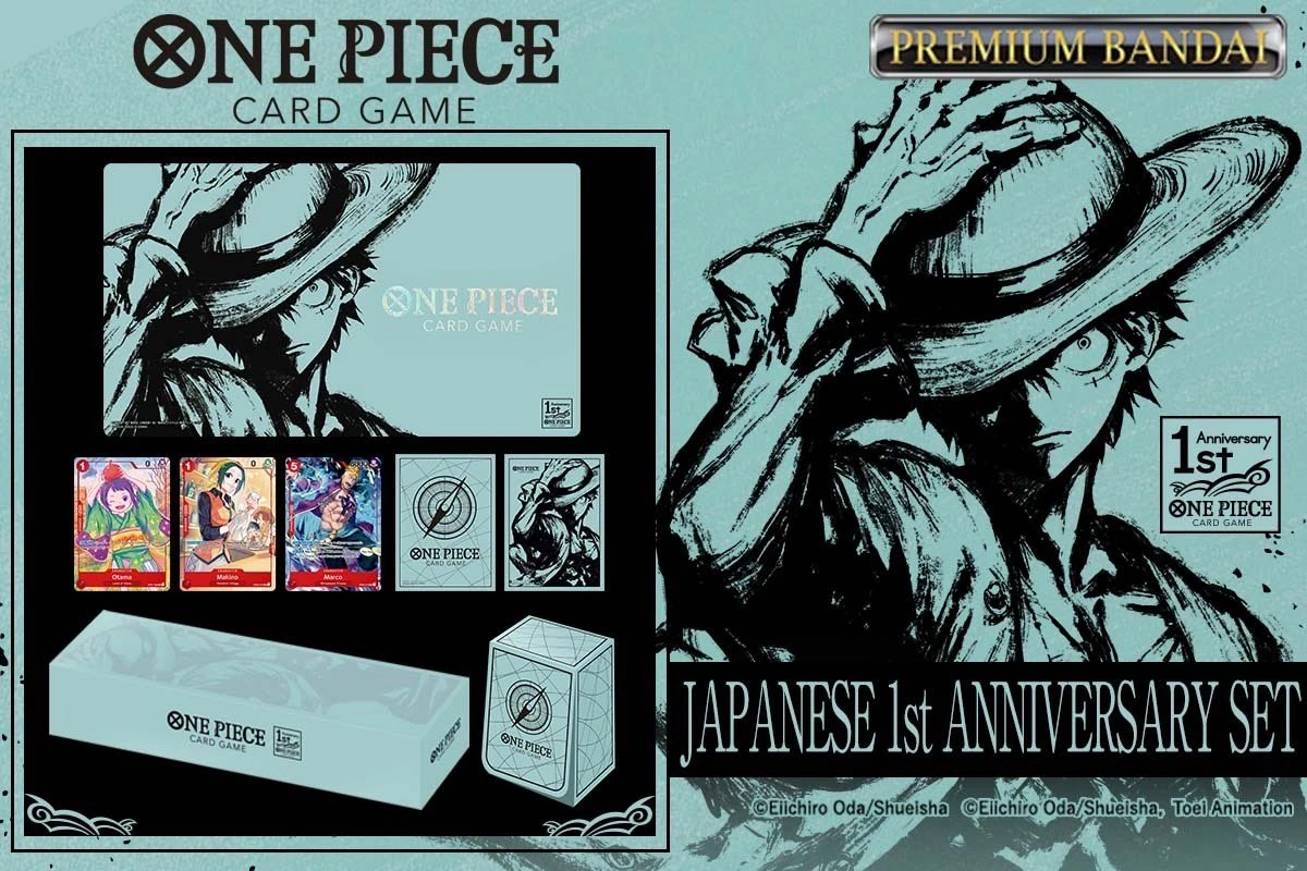 One Piece Card Game: Japanese Anniversary Set Banner