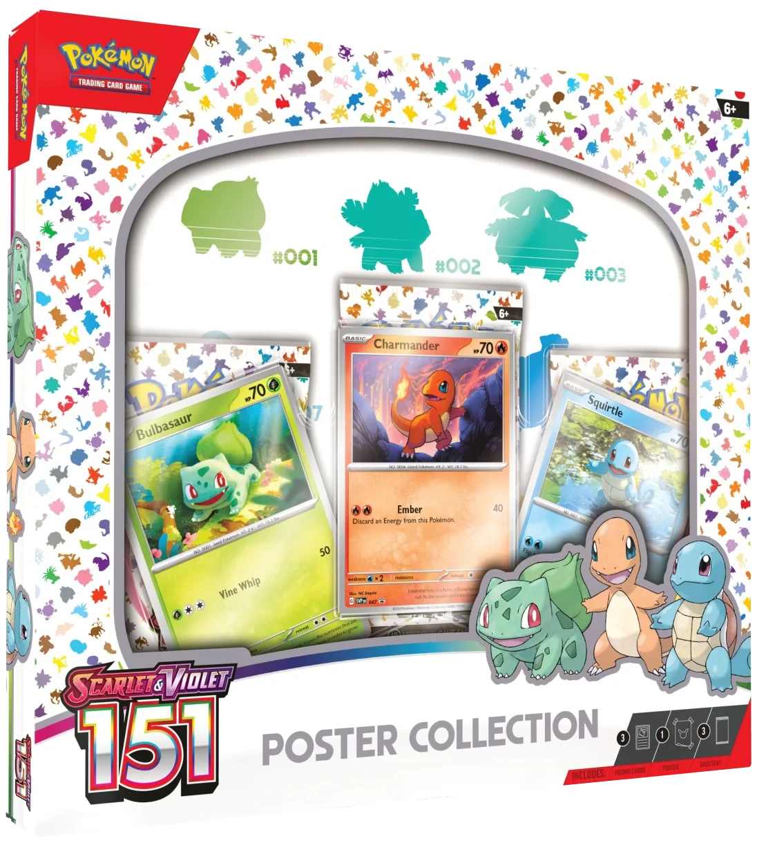 Pokemon SV 3.5 151 Collection Poster Box