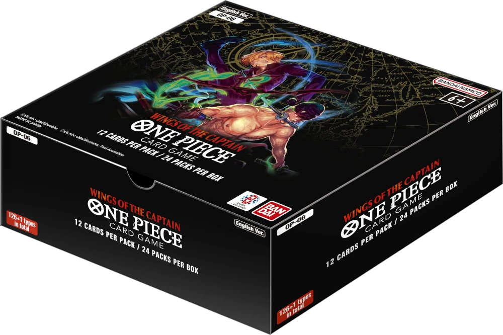 One Piece Card Game OP-6 Flanked by Legends Booster Display Box