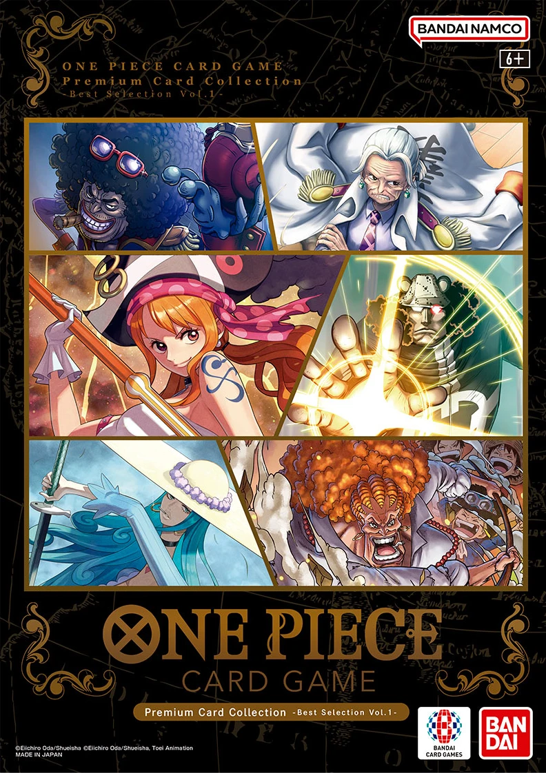 One Piece Card Game Premium Card Collection Best Selection Ankündigungsbanner