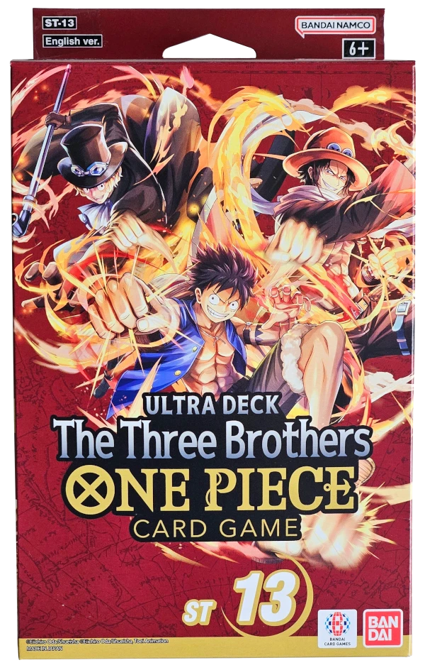 One Piece Card Game Ultra Deck ST-13 The Three Brothers