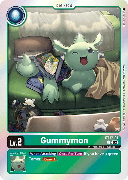 Digimon Card Game Sammelkarte ST17-01 Gummymon