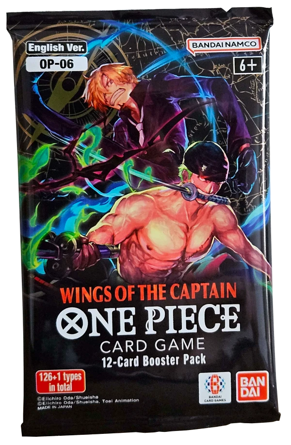 OP-6 Wings of the Captain Booster One Piece Card Game