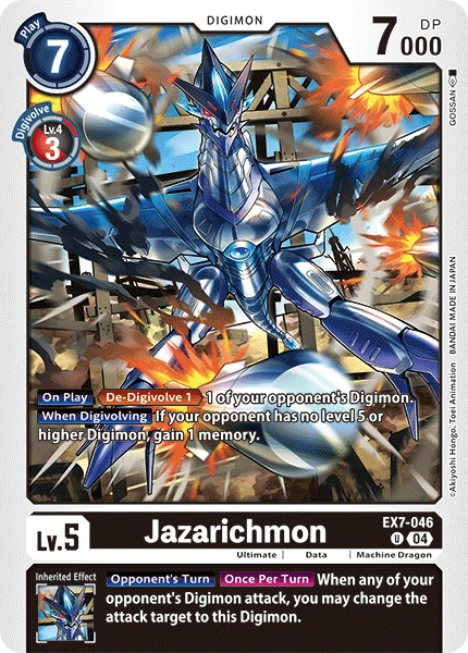 Digimon Card Game Sammelkarte EX7-046 Jazarichmon