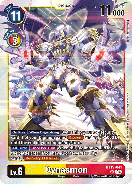 Digimon Card Game Sammelkarte BT19-041 Dynasmon