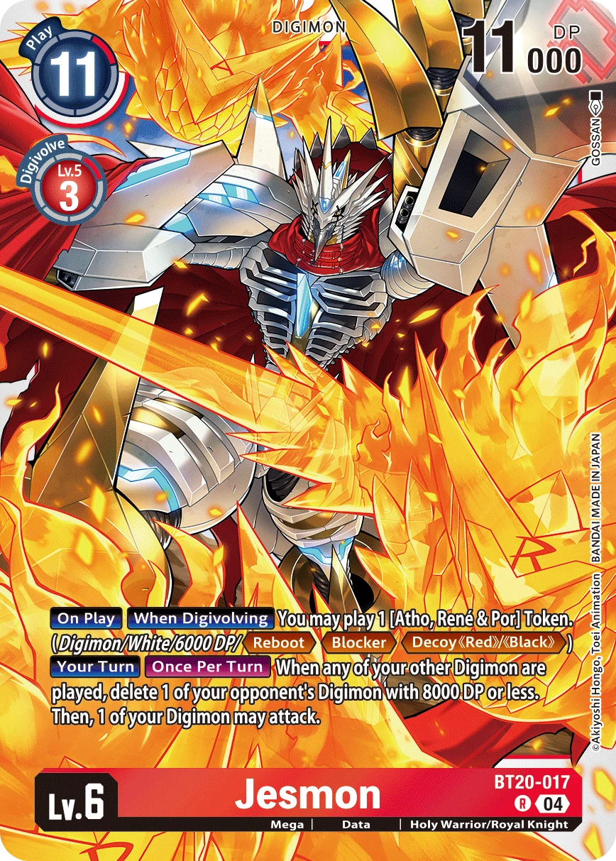 Digimon Card Game Sammelkarte BT20-017 Jesmon