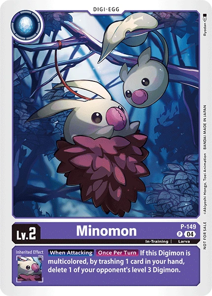 Digimon Card Game Sammelkarte P-149 Minomon