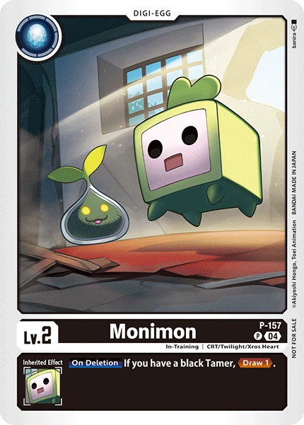 Digimon Card Game Sammelkarte P-157 Monimon